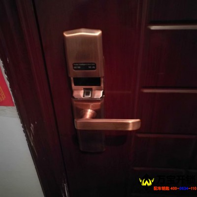 莱芜高档小区装古铜色指纹锁，莱芜指纹锁专卖店